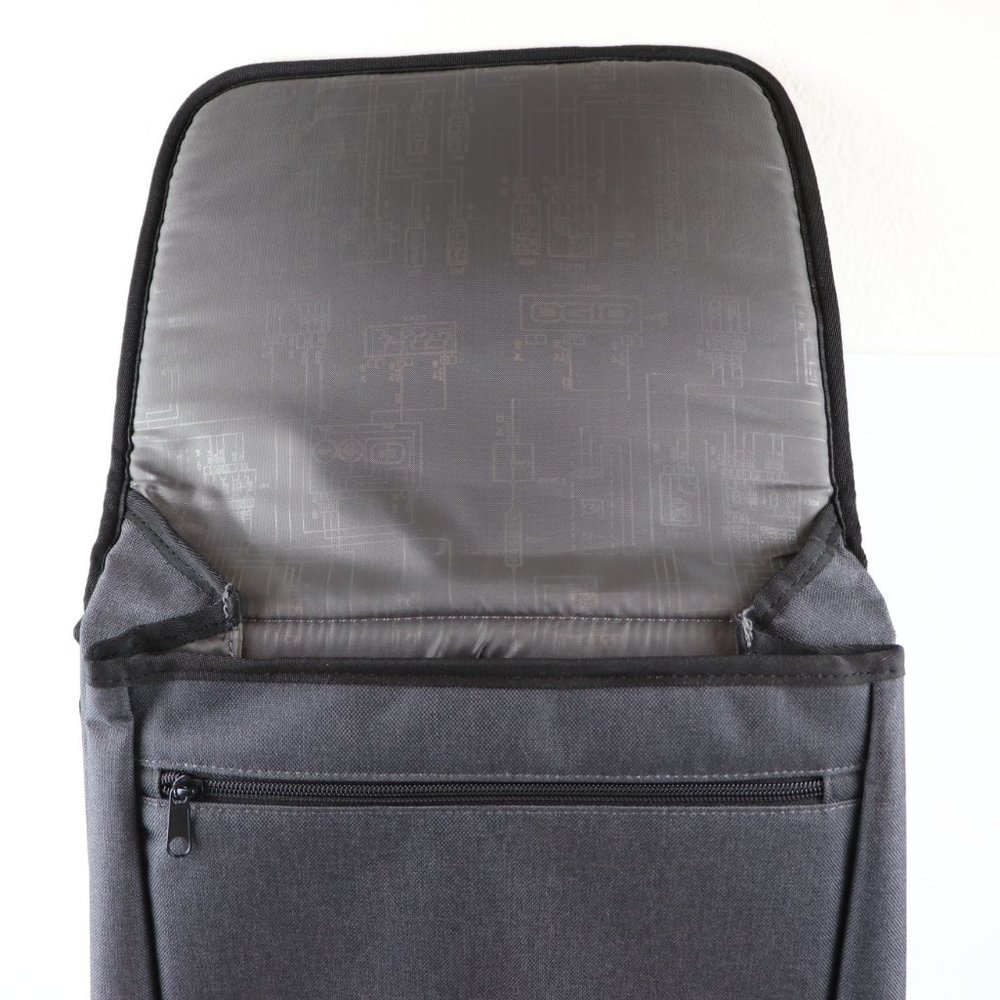 OGIO Apex Rucksack Adobe Embroidered Logo Computer Heather Gray Laptop Backpack - Picture 4 of 11